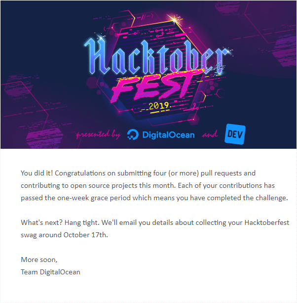 Hacktoberfest 2019