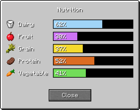 Nutrition Screenshot